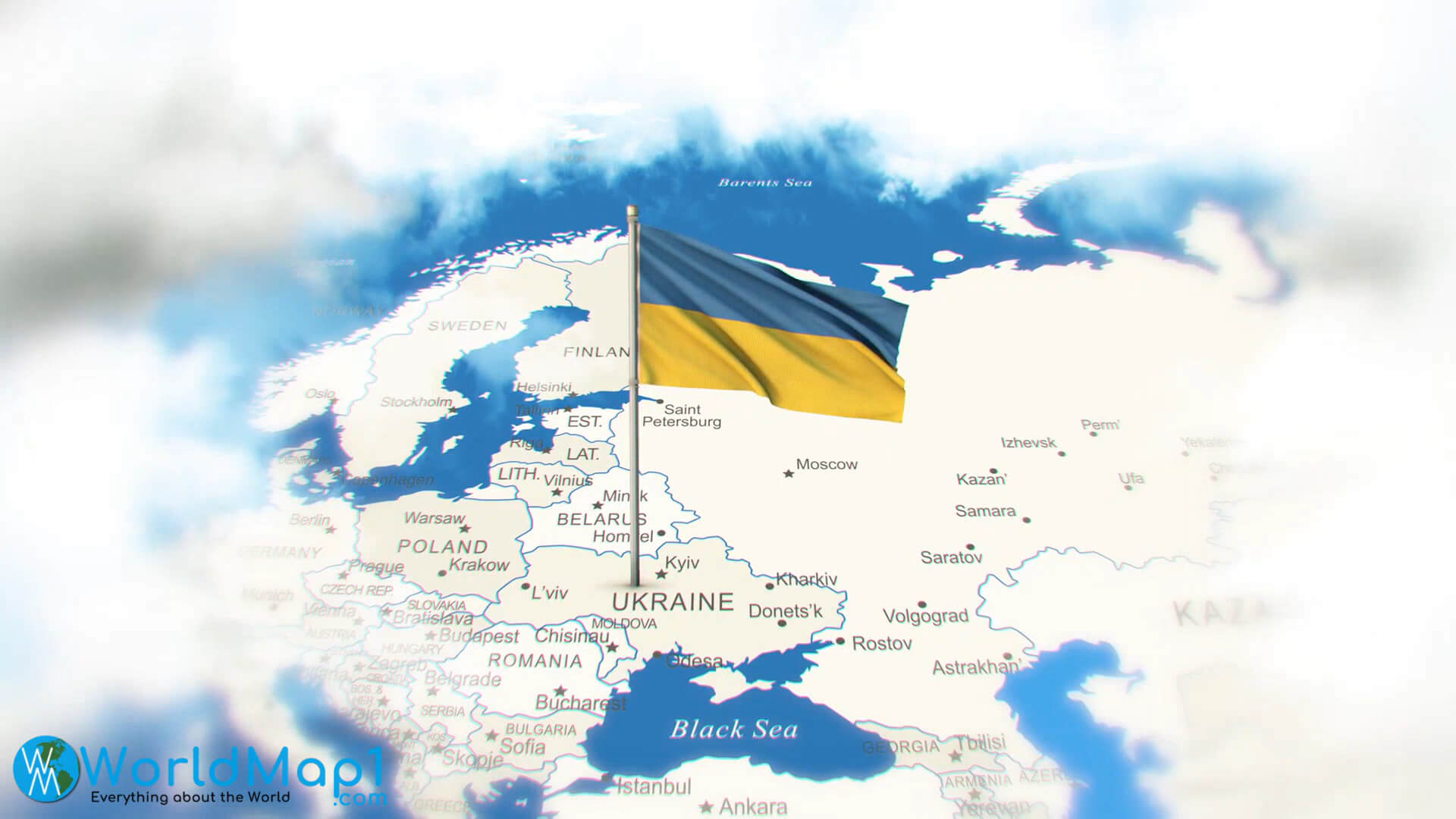 Carte de Ukraine
